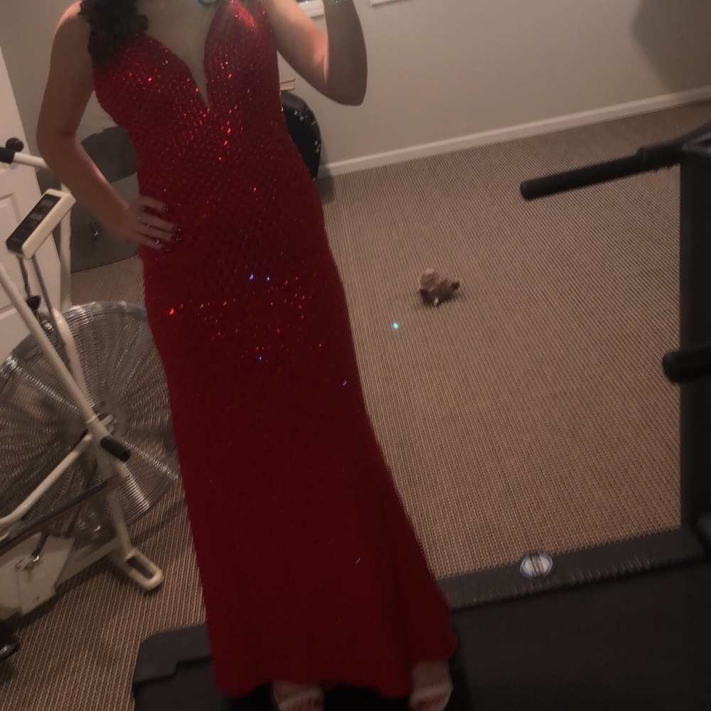 Red Prom Dress - Picture 5 of 5